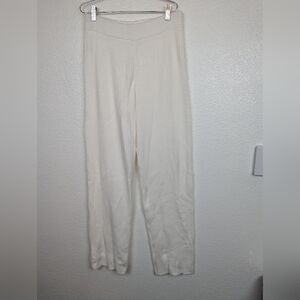 NWOT Spiritual Gangster fuzzy wide leg ribbed pants